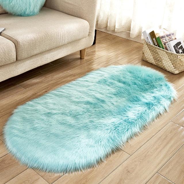Skorter | Deluxe Fine and Soft Faux Sheepskin Rug