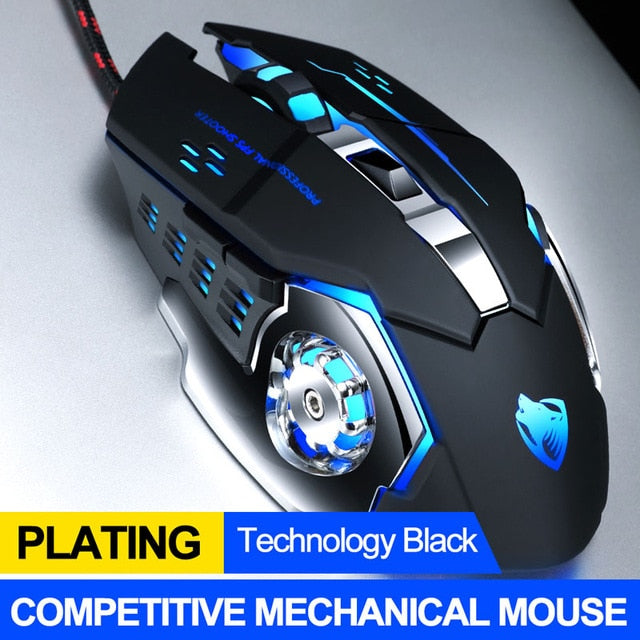 Skorter | 8D  3200DPI Adjustable Wired Optical LED Gaming Mouse
