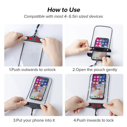 Skorter | 360 Waterproof Case for iPhones and Android Phones ( 3 PCS pack)