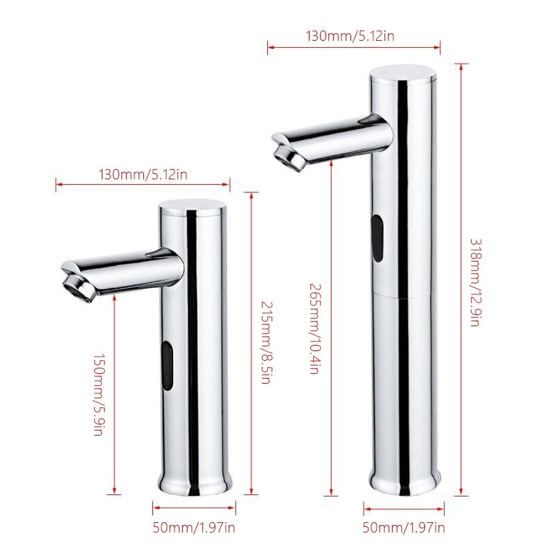 Skorter | AquaSense Automatic Infrared Sensor Tap – Touchless Water Control for Hygiene & Efficiency