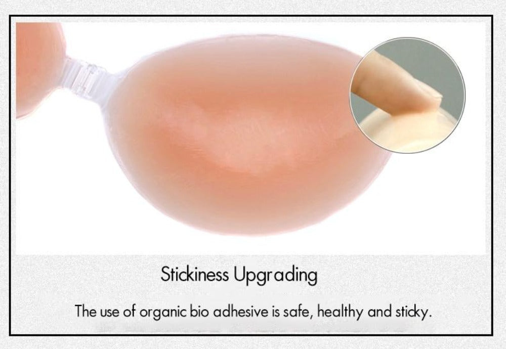 Skorter | Silicon Stick On Gel Adhesive Strapless Bra
