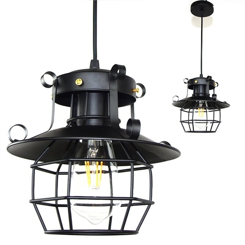 Skorter | Retro Antique Industrial Loft Ceiling Lamp