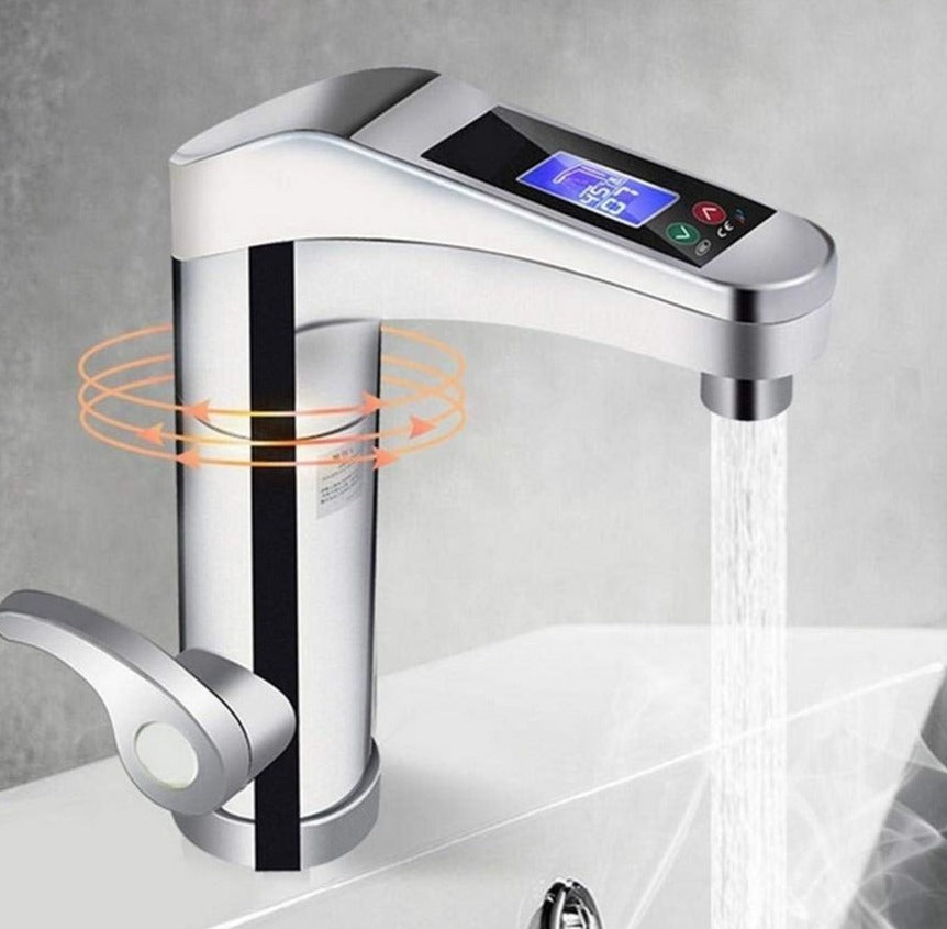 Skorter | Electric Instant Hot Water Tap with Built-In Heater & LED Temperature Display – Kitchen & Bathroom