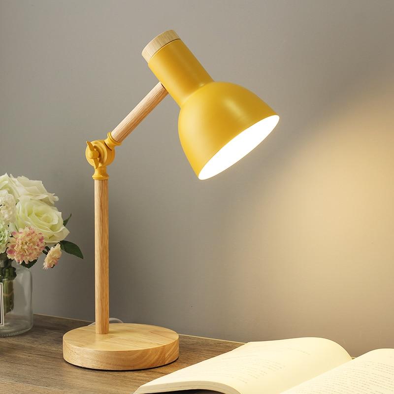 Skorter | NordicGlow | Scandinavian Wooden Desk Lamp