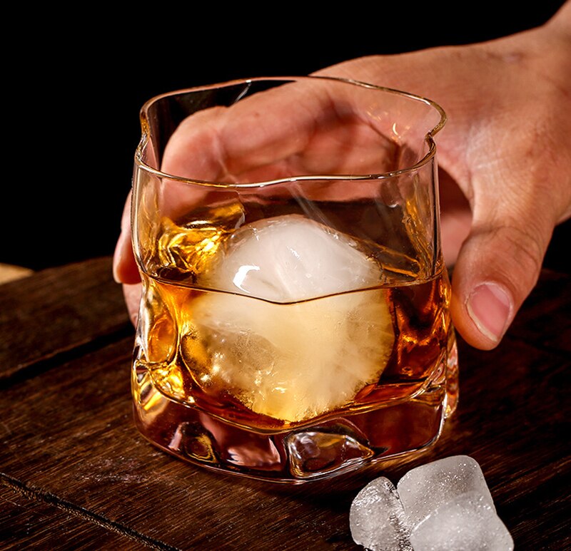 Skorter | Distorted Texture Whisky Glass Set