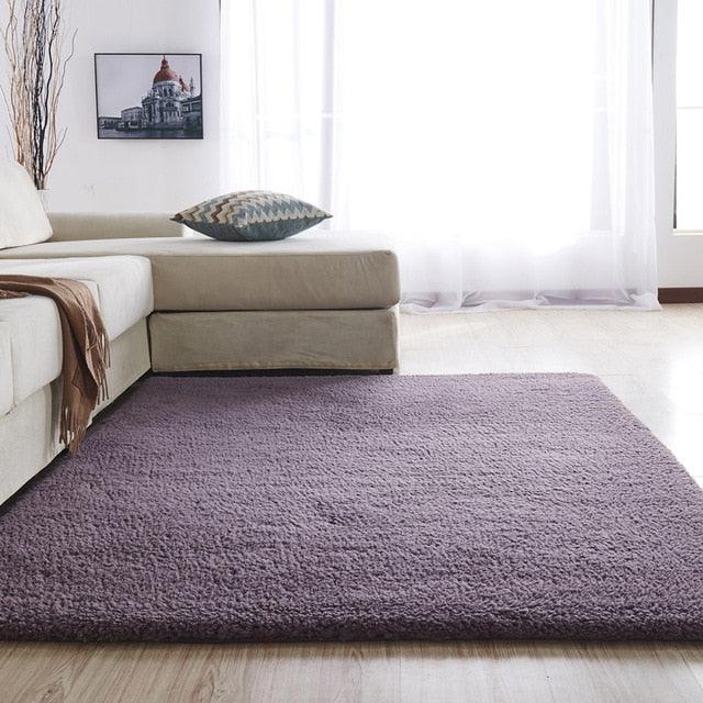 Skorter | Airy Delicate Microfiber Area Rug