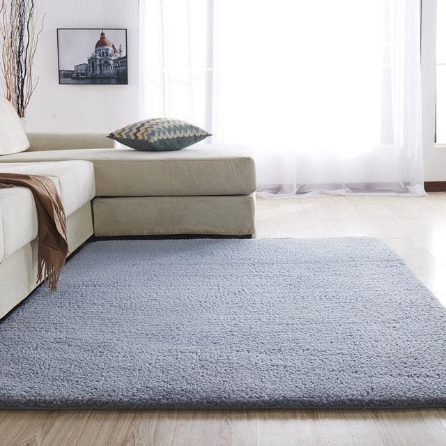 Skorter | Airy Delicate Microfiber Area Rug