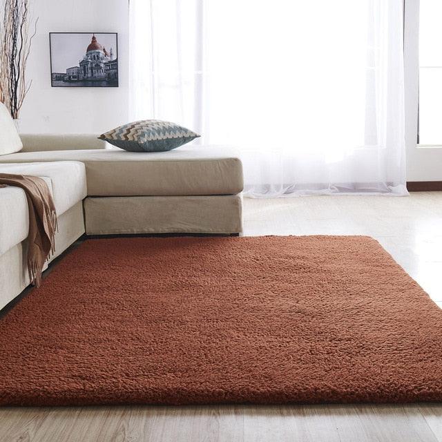 Skorter | Airy Delicate Microfiber Area Rug