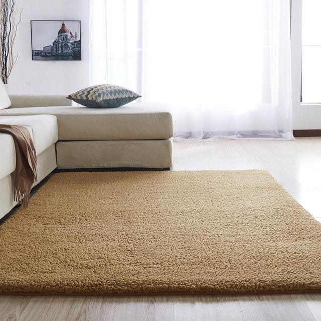 Skorter | Airy Delicate Microfiber Area Rug