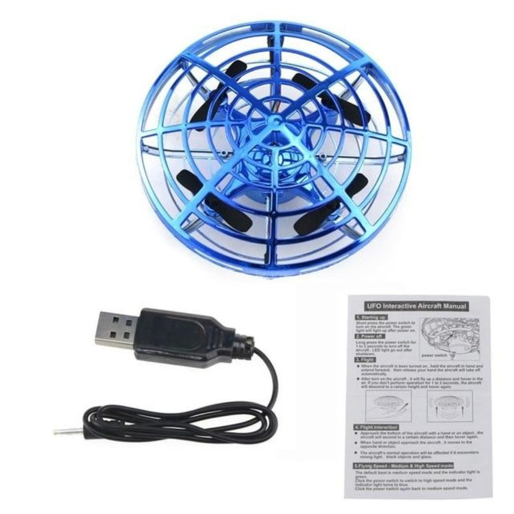 Skorter | Dragon Mini UFO Gestkontroll Kollisionsundvikande Drönare Leksak 