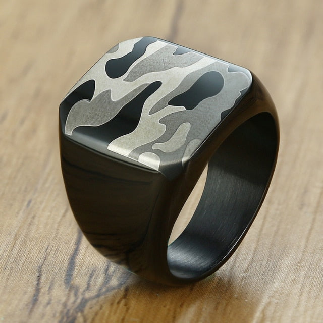 Skorter | Cool Fashion Individuality Signet Ring for Men