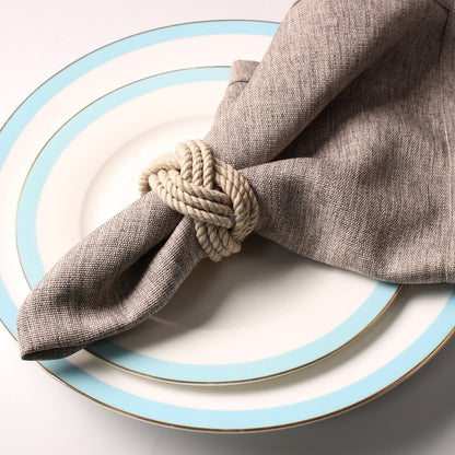Skorter | Braided Jute Napkin Ring - Set of 10