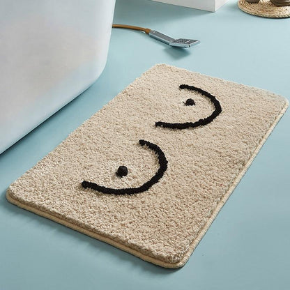 Skorter | Bath mat with tits