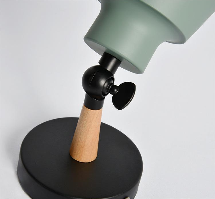 Skorter | RoyaleGlow Snygg Modern Trävägglampa - Modern Hembelysning