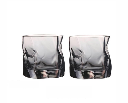 Skorter | Distorted Texture Whisky Glass Set
