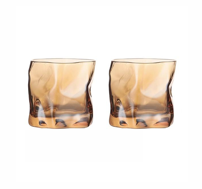 Skorter | Distorted Texture Whisky Glass Set