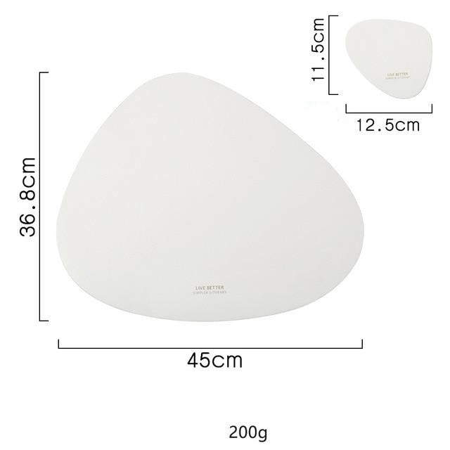 Skorter | 4 Colors Triangle Placemat Set