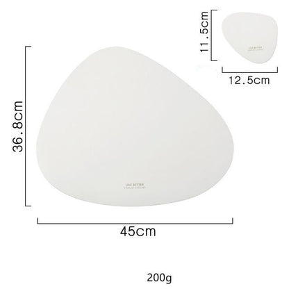 Skorter | 4 Colors Triangle Placemat Set