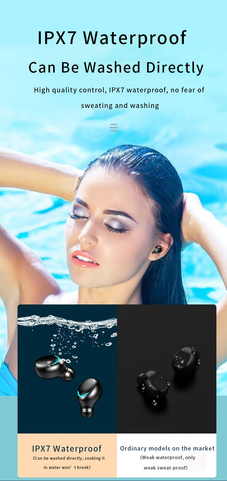 Skorter | Dragon BTMAX Waterproof Bluetooth 5.1 Wireless Earbuds