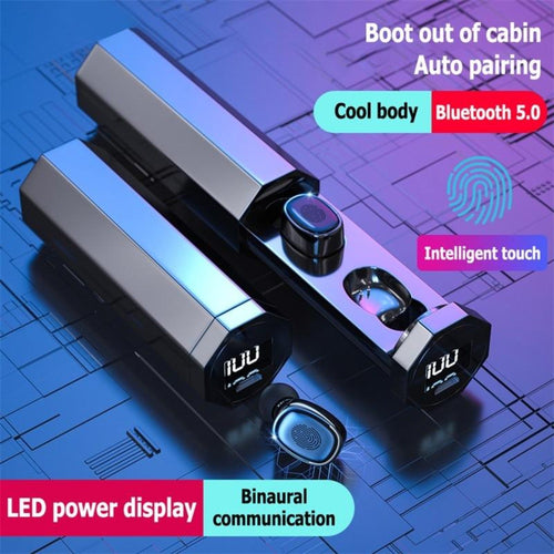 Skorter | Dragons BT9X Bluetooth 5.0 8D Trådlösa HiFi-hörlurar