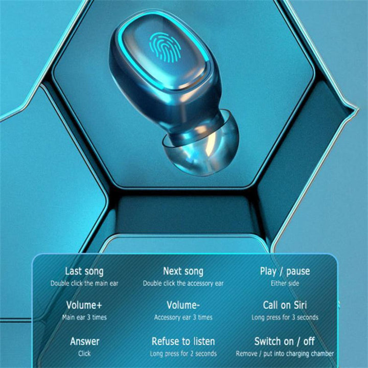 Skorter | Dragons BT9X Bluetooth 5.0 8D Trådlösa HiFi-hörlurar