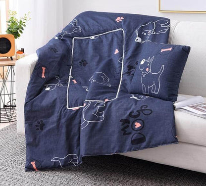 Skorter | 2In1 Colorful Cartoon Pillow Blanket