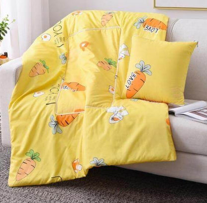 Skorter | 2In1 Colorful Cartoon Pillow Blanket