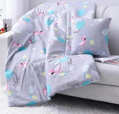 Skorter | 2In1 Colorful Cartoon Pillow Blanket