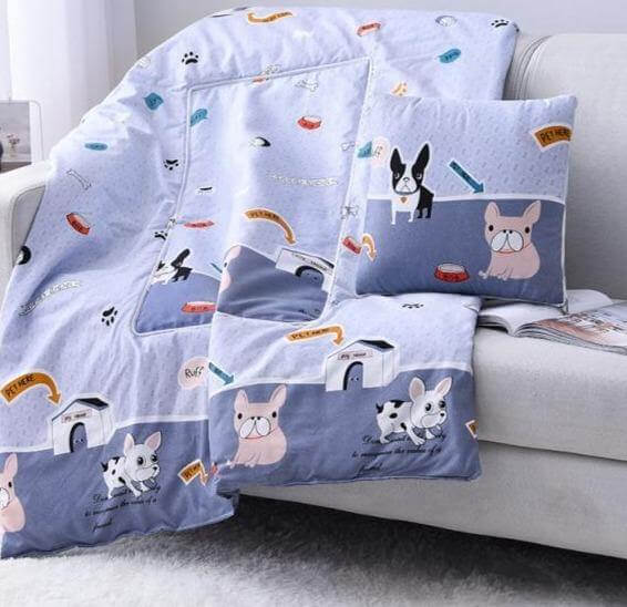 Skorter | 2In1 Colorful Cartoon Pillow Blanket