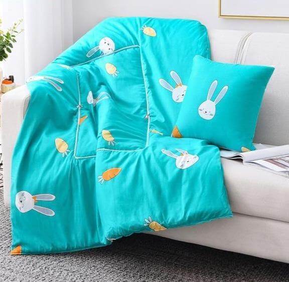 Skorter | 2In1 Colorful Cartoon Pillow Blanket