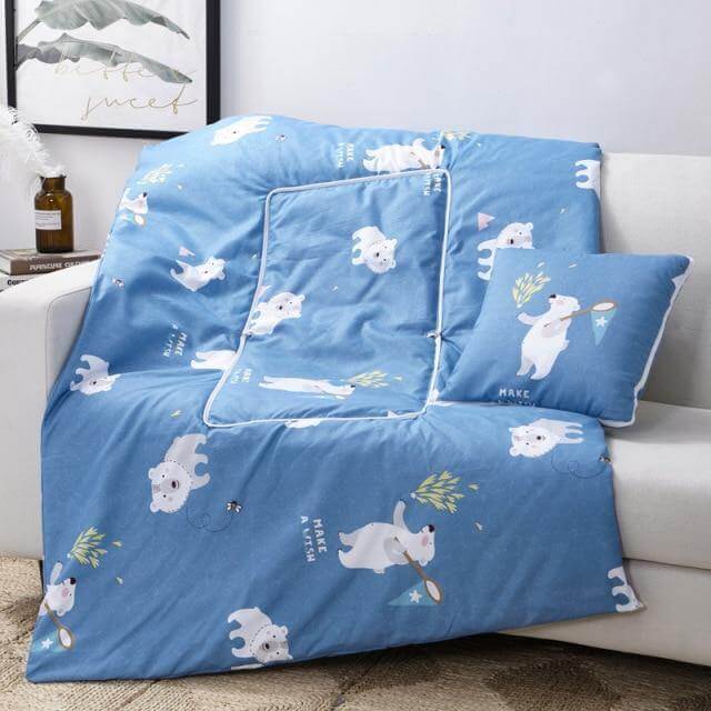 Skorter | 2In1 Colorful Cartoon Pillow Blanket