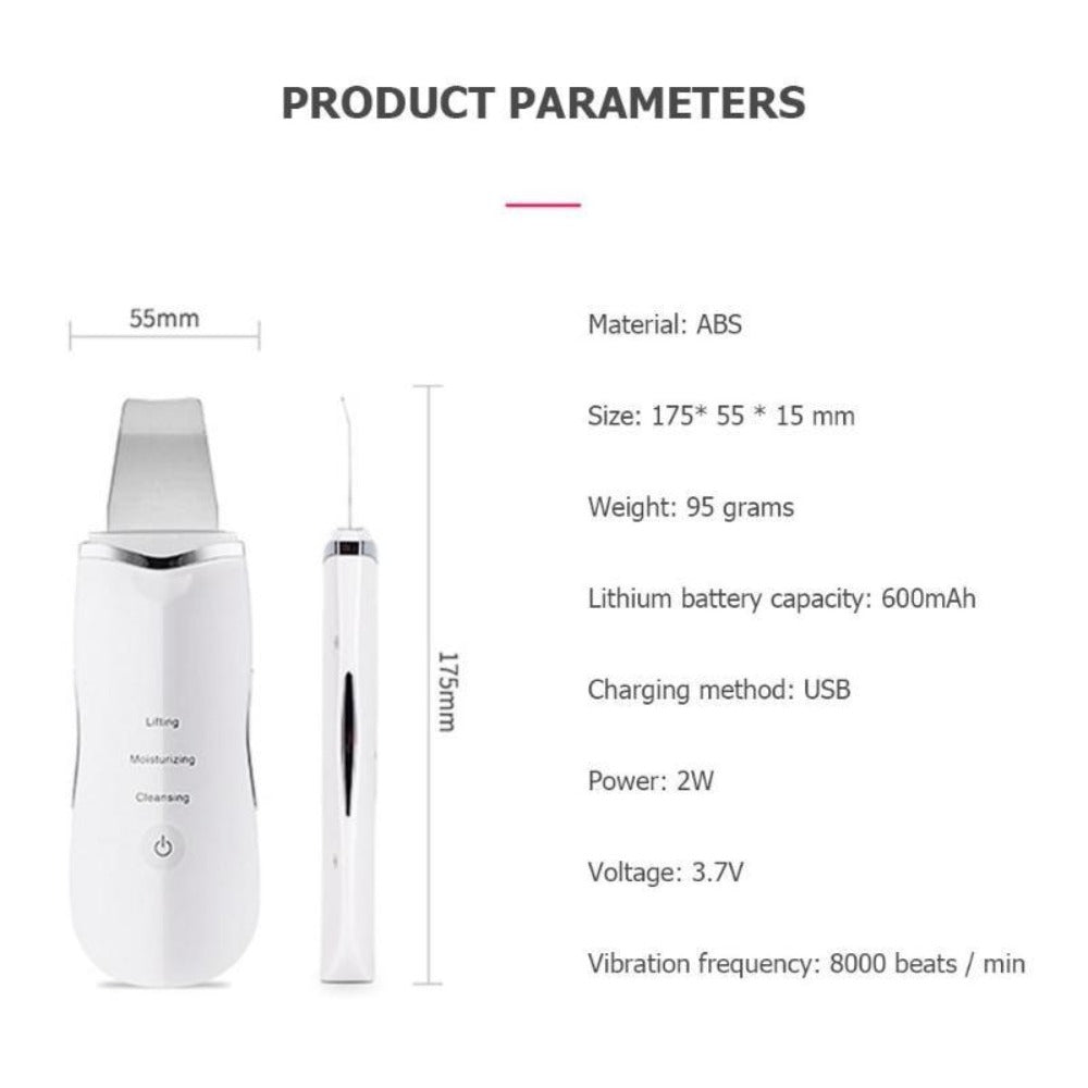 Skorter | 3 in 1 Deep Cleaner, Scrubber and Black Head Remover