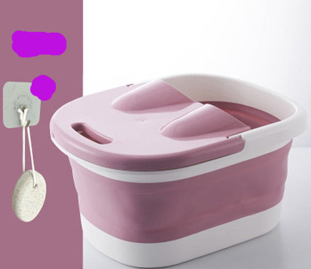 Skorter | Collapsible Foot Bath Foaming Massage Plastic Bucket Pool Reduce Pressure