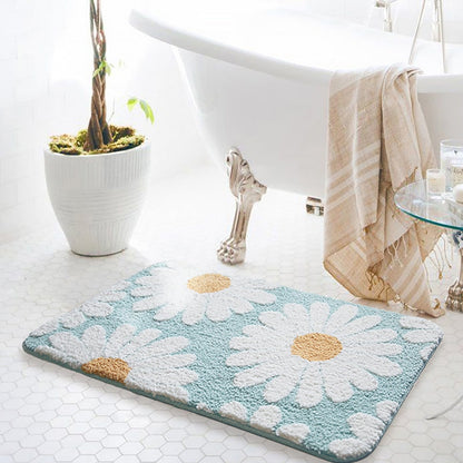 Skorter | Daisy Bloom Bath Mat