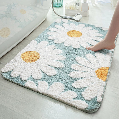 Skorter | Daisy Bloom Bath Mat
