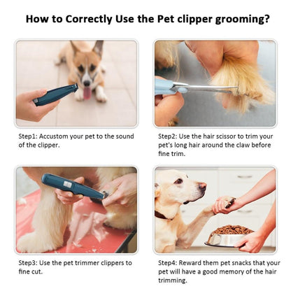 Skorter | Paw Hair Clippers With LED Light