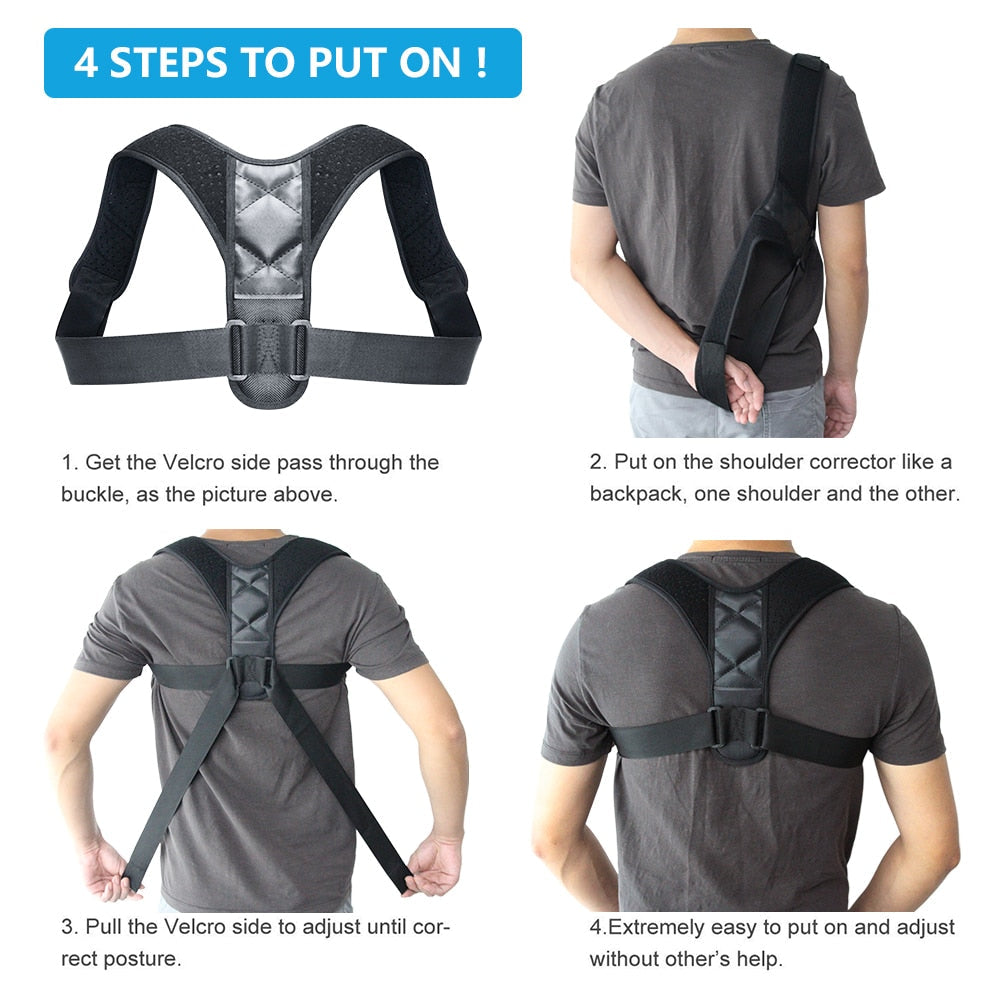 Skorter | Adjustable Back Posture Corrector