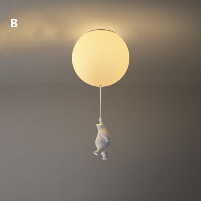 Skorter | Balloon Bear Ceiling Light