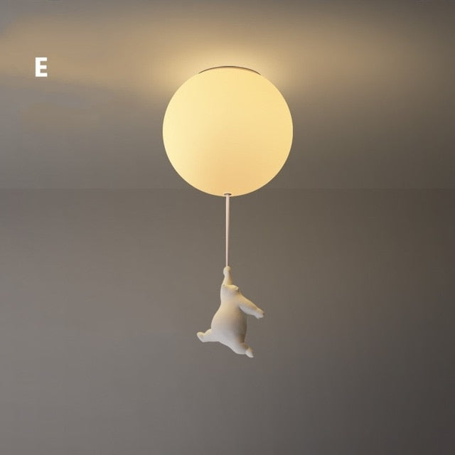 Skorter | Balloon Bear Ceiling Light
