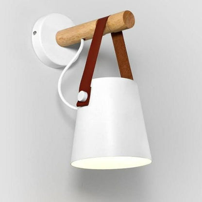 Skorter | Wooden Nordic Wall Lamp – Minimalist Hanging Light Fixture
