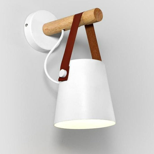 Skorter | Wood Nordic Hanging Wall Lamp