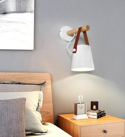 Skorter | Wood Nordic Hanging Wall Lamp