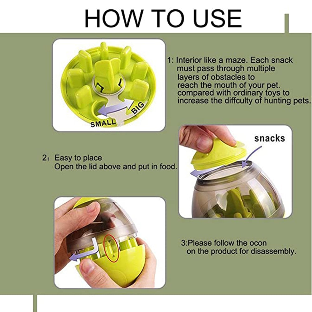 Skorter | and Dogs Food Dispenser Tumbler