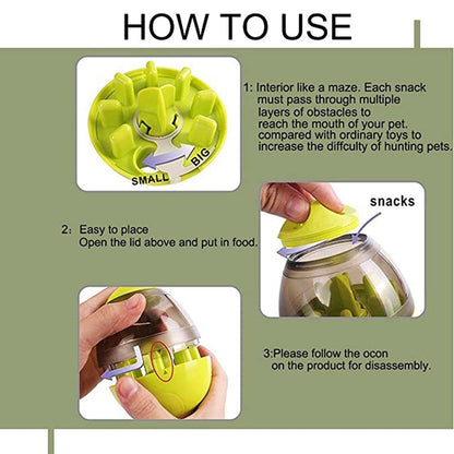 Skorter | and Dogs Food Dispenser Tumbler