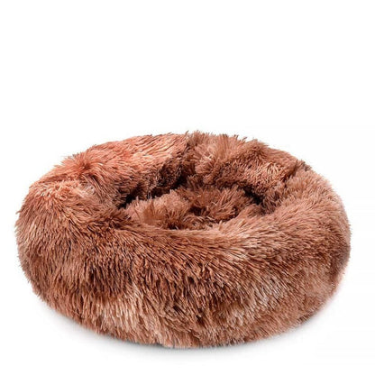 Skorter | Beef Rainbow Extra Plush Calming Donut Dog Beds