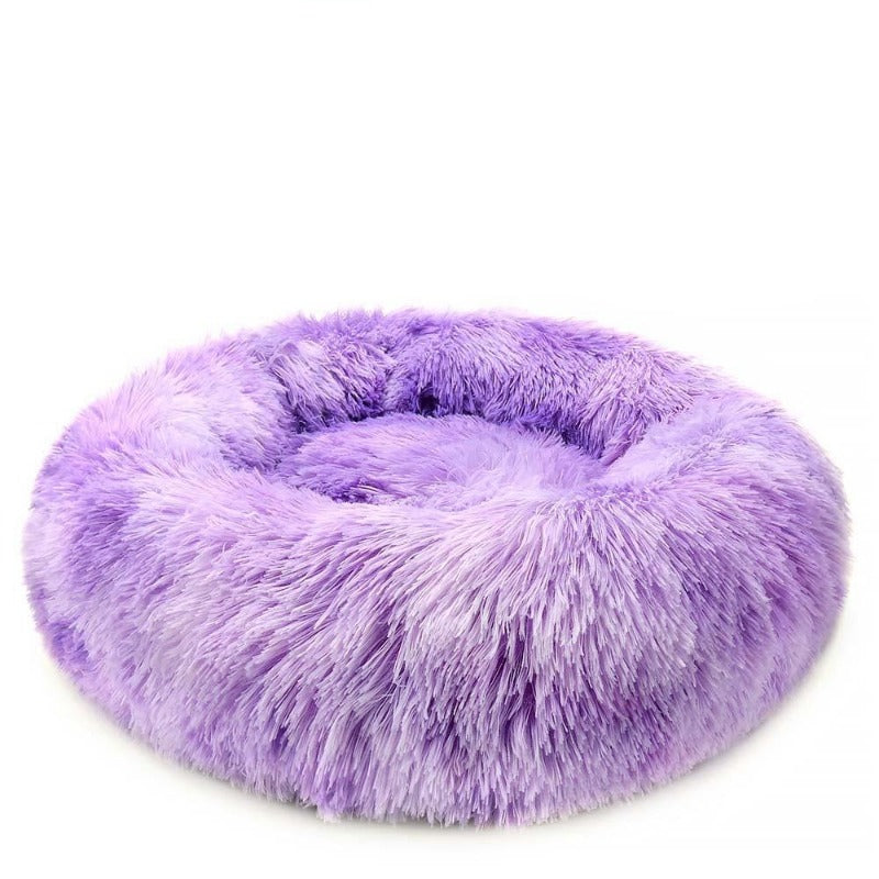 Skorter | Beef Rainbow Extra Plush Calming Donut Dog Beds