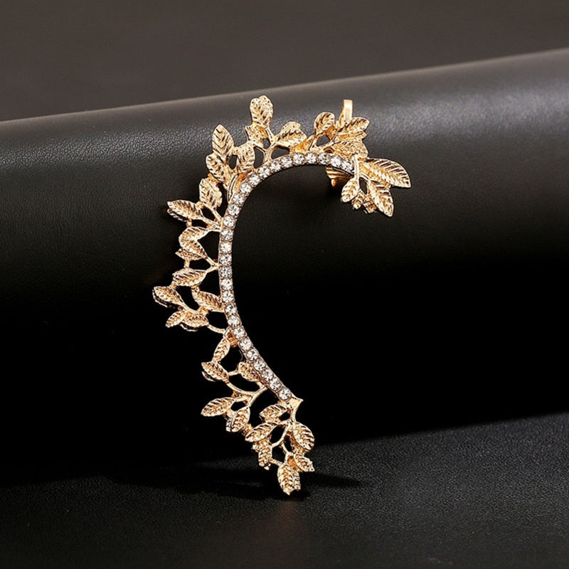 Skorter | Fashion New Arrival Leaf Clip Earrings