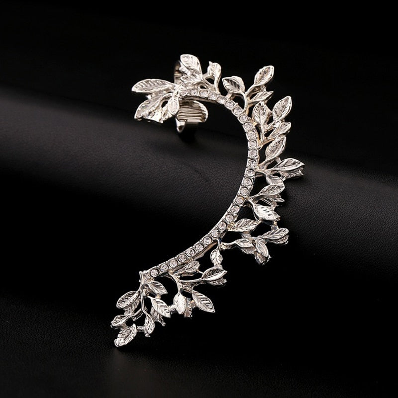 Skorter | Fashion New Arrival Leaf Clip Earrings