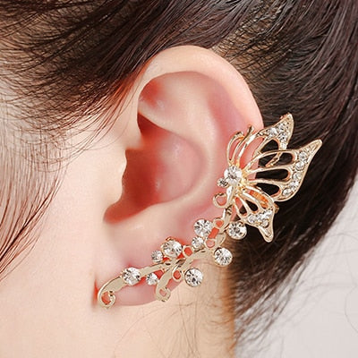 Skorter | Fashion New Arrival Leaf Clip Earrings
