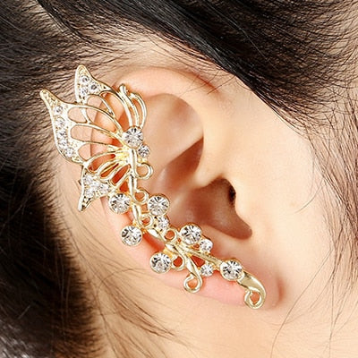 Skorter | Fashion New Arrival Leaf Clip Earrings